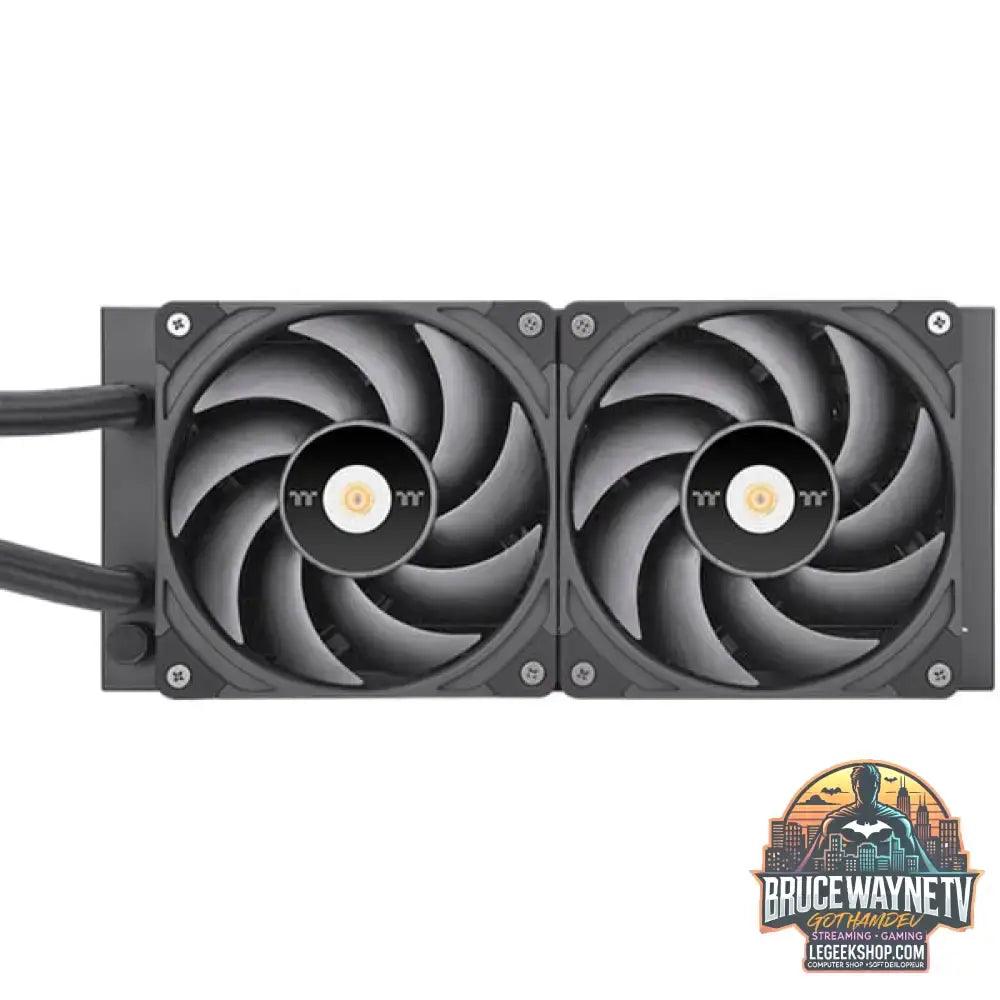Thermaltake TOUGHLIQUID 240 EX Pro ARGB Sync AIO Liquid Cooler 240mm, Wasserkühlung schwarz - Thermaltake - vue 2