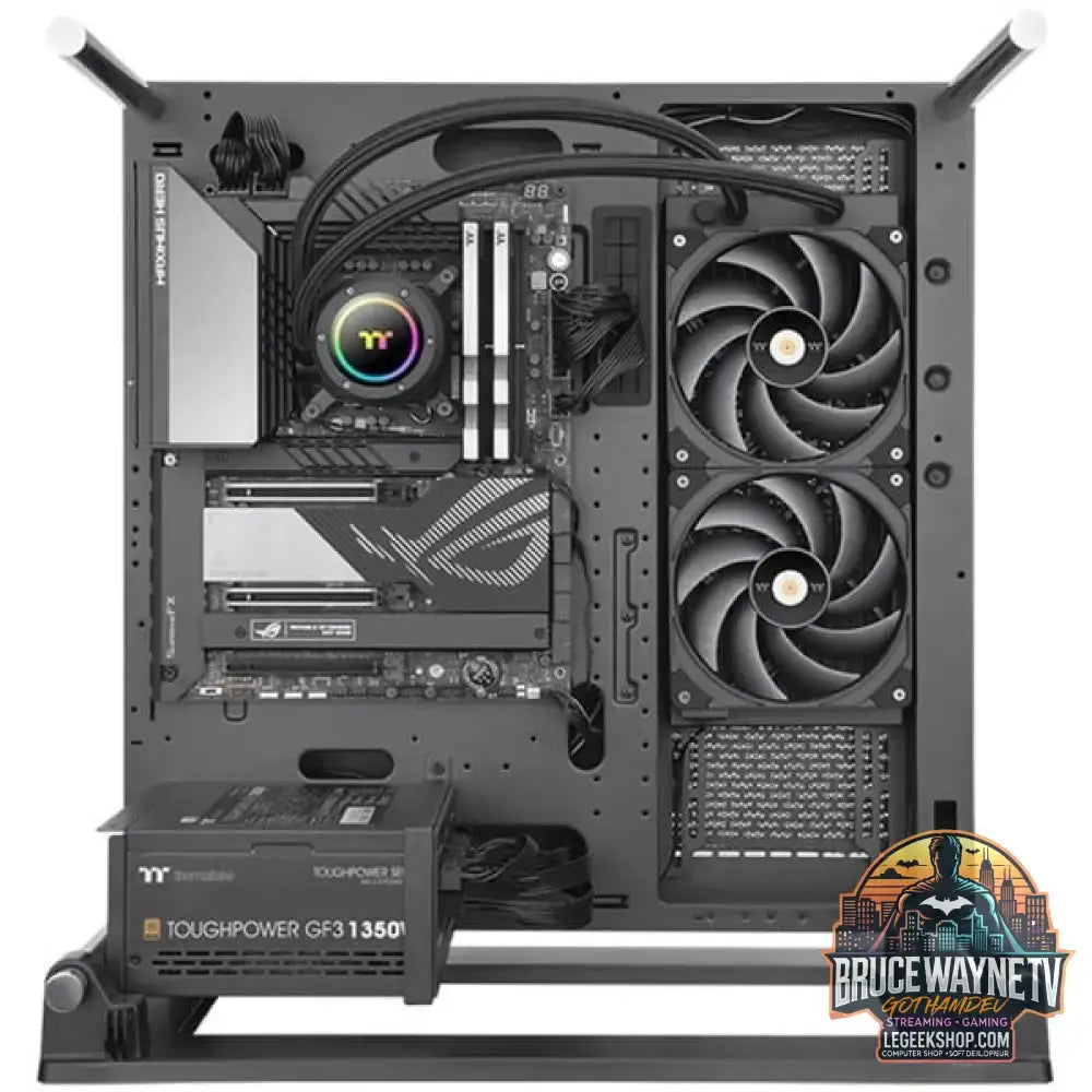Thermaltake TOUGHLIQUID 280 EX Pro ARGB Sync AIO Liquid Cooler 280mm, Wasserkühlung schwarz - Thermaltake - vue 7