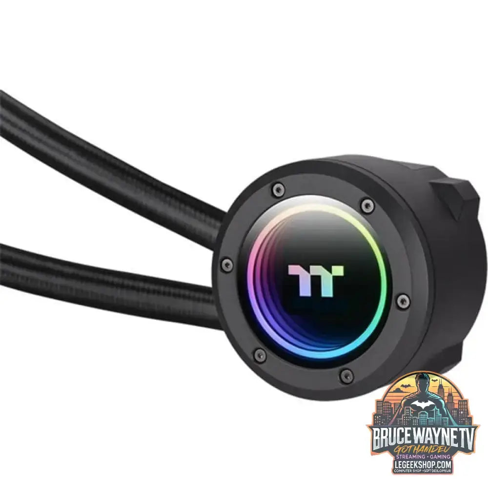 Thermaltake TOUGHLIQUID 280 EX Pro ARGB Sync AIO Liquid Cooler 280mm, Wasserkühlung schwarz - Thermaltake - vue 4