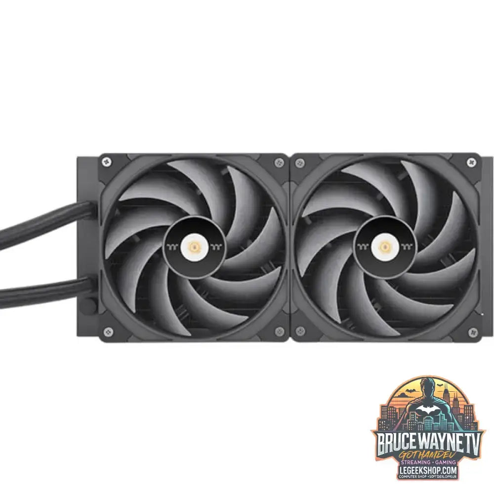 Thermaltake TOUGHLIQUID 280 EX Pro ARGB Sync AIO Liquid Cooler 280mm, Wasserkühlung schwarz - Thermaltake - vue 2
