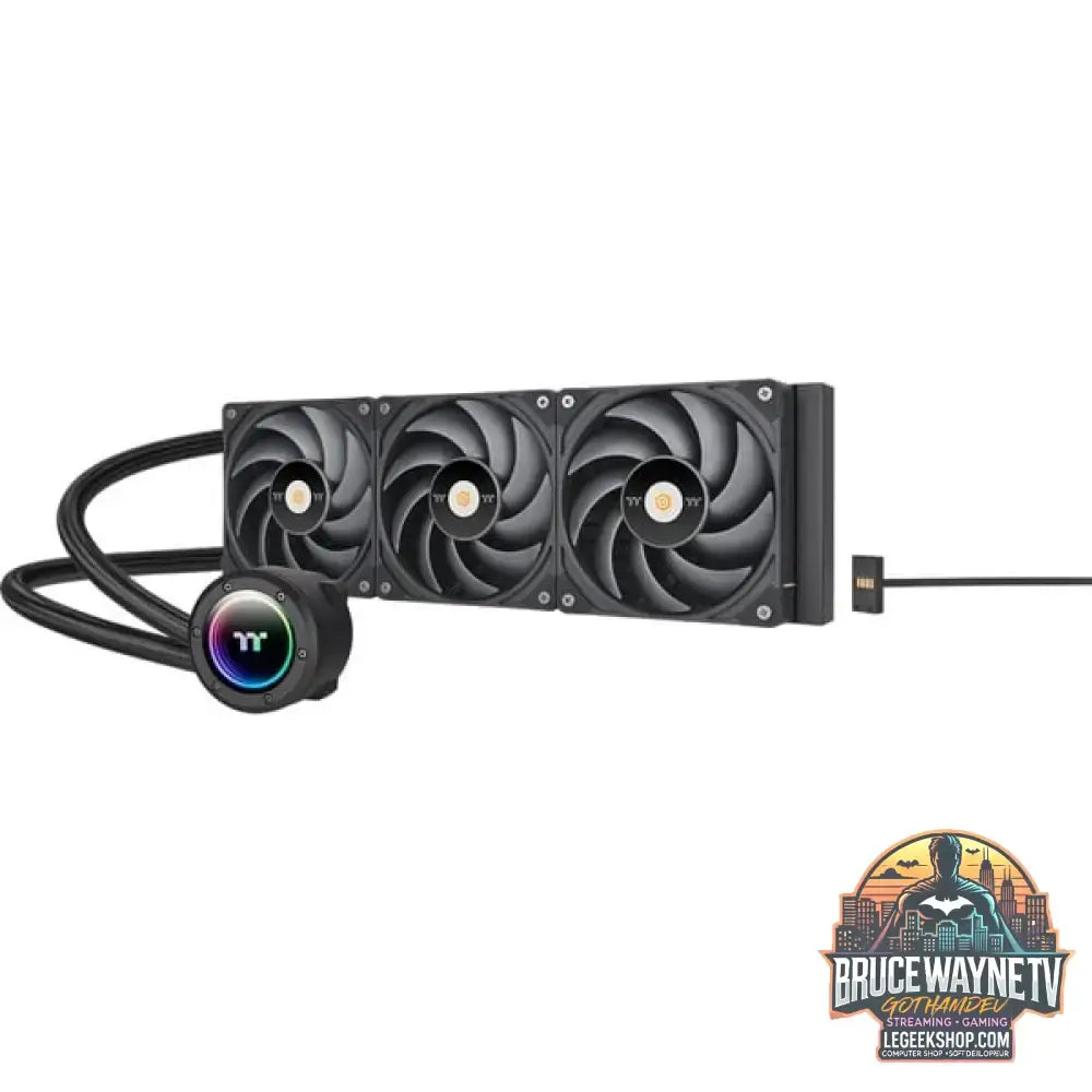 Thermaltake TOUGHLIQUID 360 EX Pro ARGB Sync AIO Liquid Cooler 360mm, Wasserkühlung schwarz - Thermaltake - vue 2