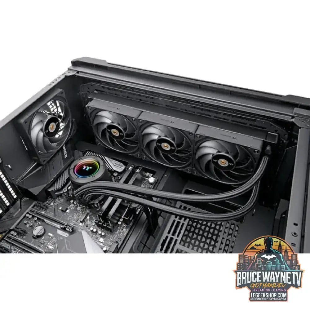 Thermaltake TOUGHLIQUID 360 EX Pro ARGB Sync AIO Liquid Cooler 360mm, Wasserkühlung schwarz - Thermaltake - vue 15