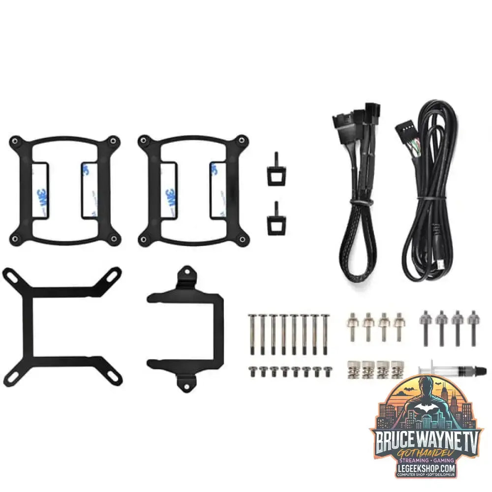 Thermaltake TOUGHLIQUID Ultra 280 AIO Liquid Cooler 280mm, Wasserkühlung schwarz - Thermaltake - vue 9