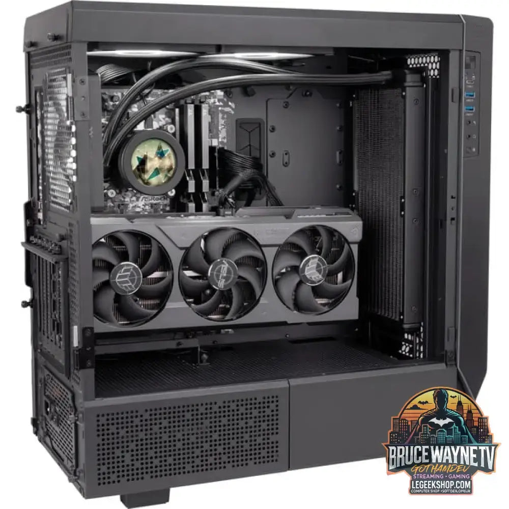 Thermaltake TOUGHLIQUID Ultra 280 AIO Liquid Cooler 280mm, Wasserkühlung schwarz - Thermaltake - vue 10