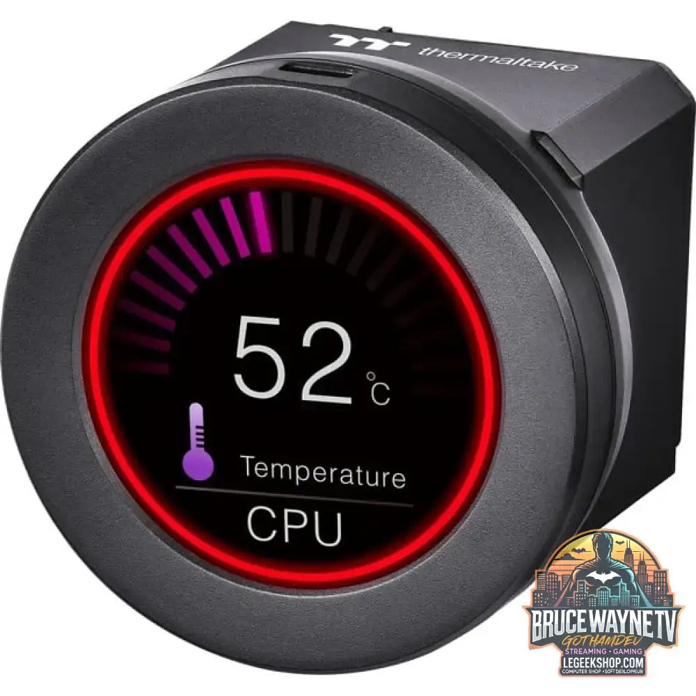 Thermaltake TOUGHLIQUID Ultra 280 AIO Liquid Cooler 280mm, Wasserkühlung schwarz - Thermaltake - vue 5