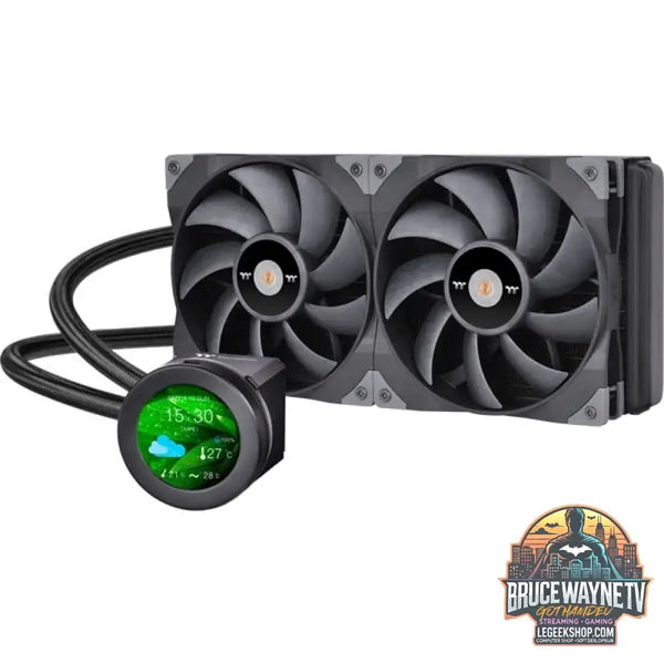 Thermaltake TOUGHLIQUID Ultra 280 AIO Liquid Cooler 280mm, Wasserkühlung schwarz - Thermaltake