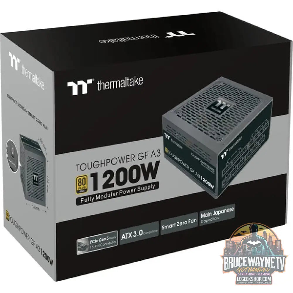 Thermaltake TOUGHPOWER GF A3 Gold 1200W - TT Premium Edition, alimentation PC - Thermaltake - vue 12