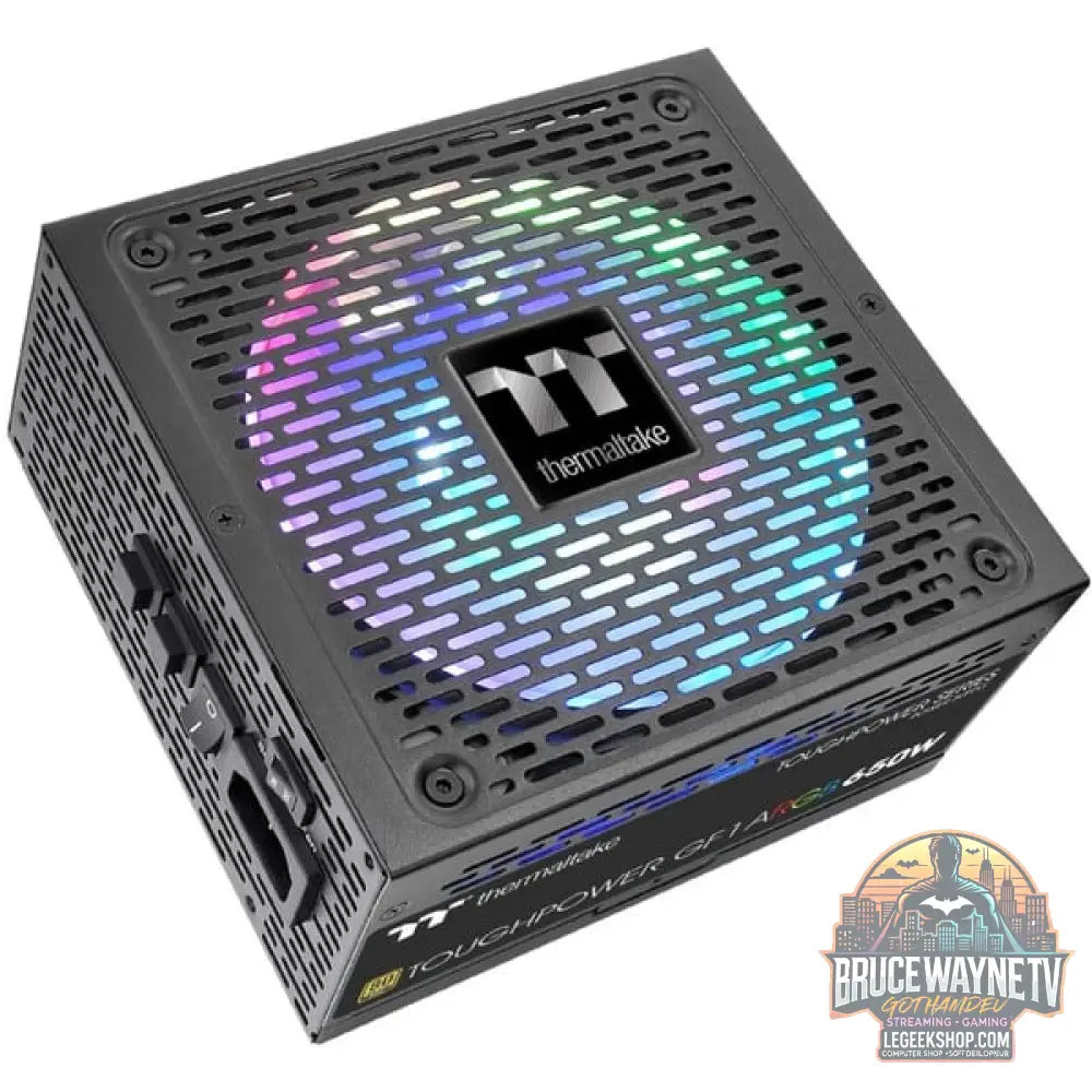 Thermaltake Toughpower GF1 ARGB 650W, alimentation PC - Thermaltake - vue 2