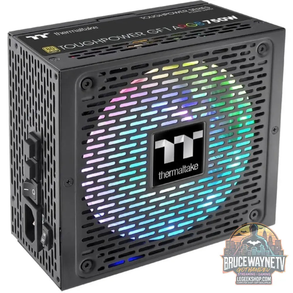 Thermaltake Toughpower GF1 ARGB 750W, alimentation PC - Thermaltake - vue 3