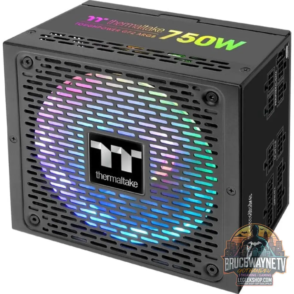 Thermaltake Toughpower GF2 ARGB 750W, alimentation PC - Thermaltake - vue 3