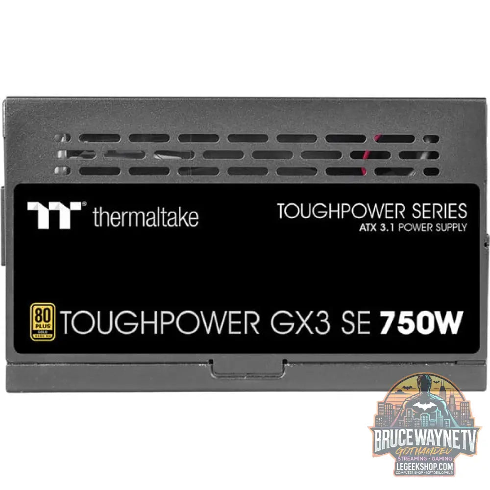 Thermaltake Toughpower GX3 SE 750W, alimentation PC - Thermaltake - vue 5