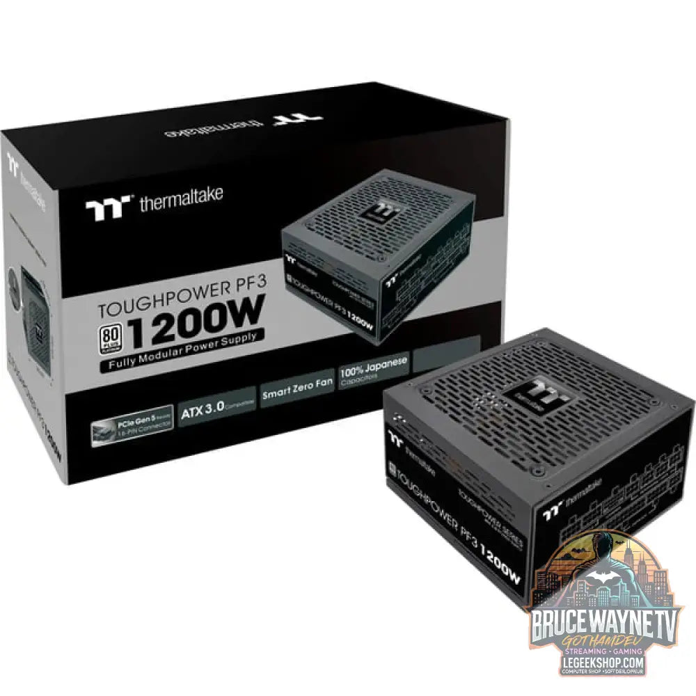 Thermaltake Toughpower PF3 1200W, alimentation PC - Thermaltake - vue 10