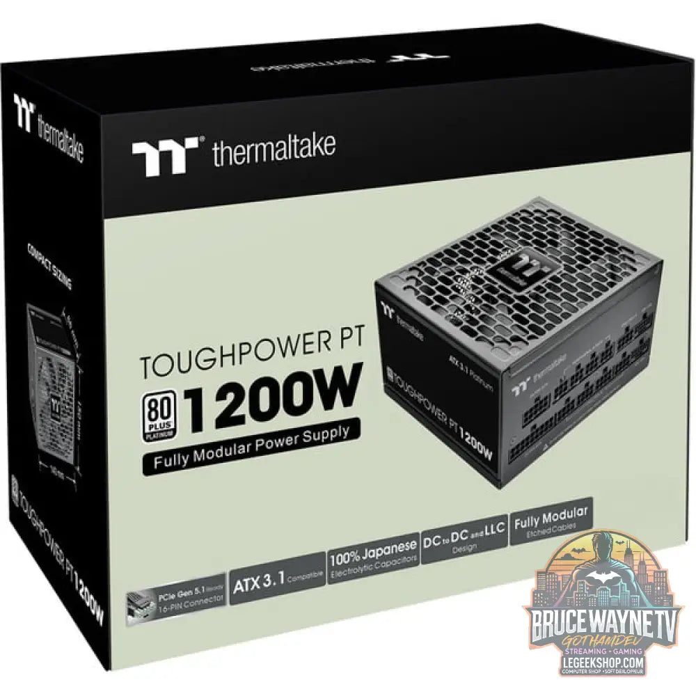 Thermaltake Toughpower PT 1200W, alimentation PC - Thermaltake - vue 15