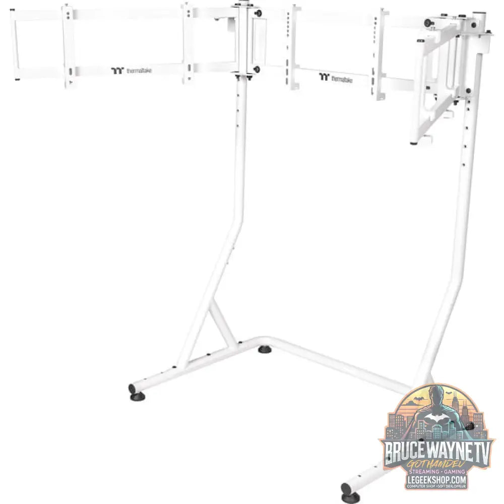 Thermaltake Triple Monitor Stand Pro Snow, support moniteur - Thermaltake - vue 2