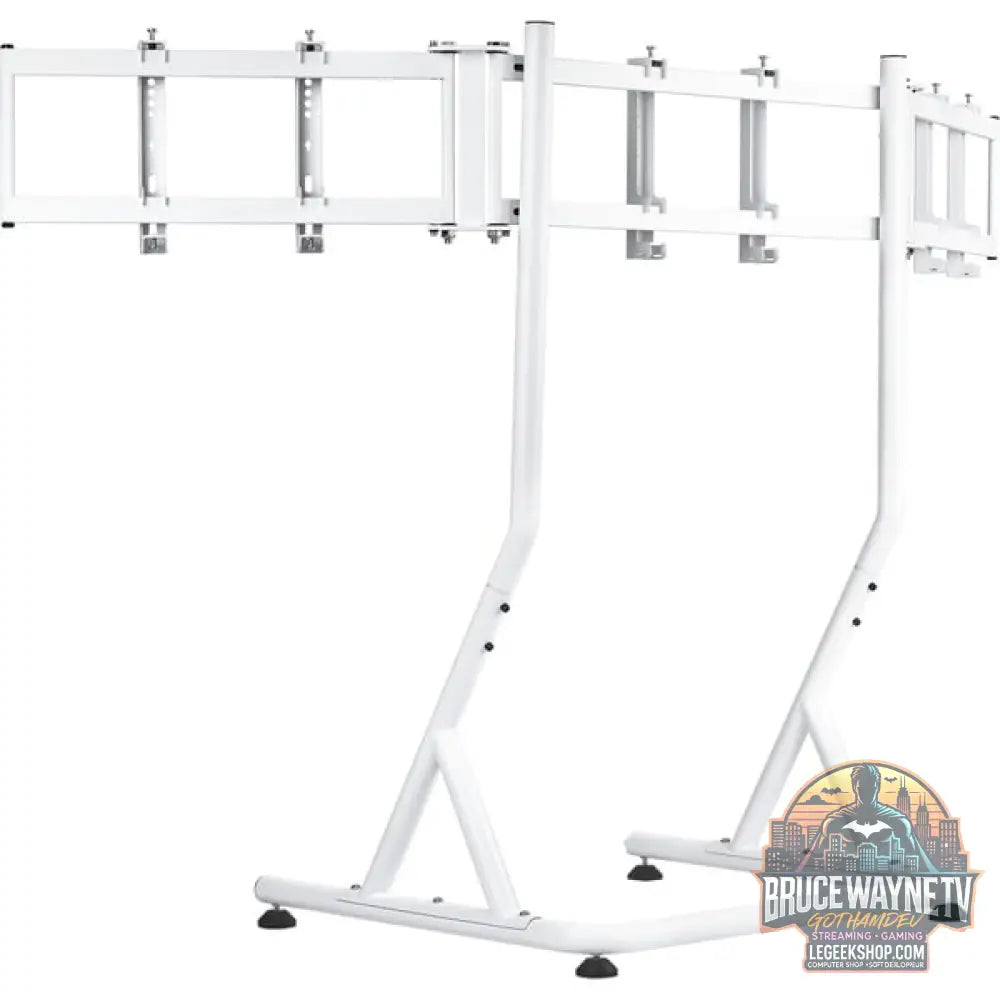 Thermaltake Triple Monitor Stand Snow, pour Racing Simulator Cockpit GR500, support moniteur - Thermaltake - vue 6