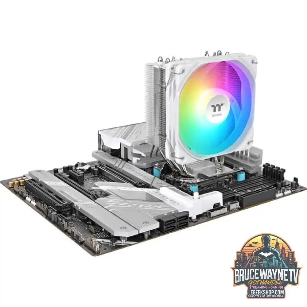 Thermaltake UX400 ARGB Sync White, CPU-Kühler weiß, 120 mm - Thermaltake - vue 11