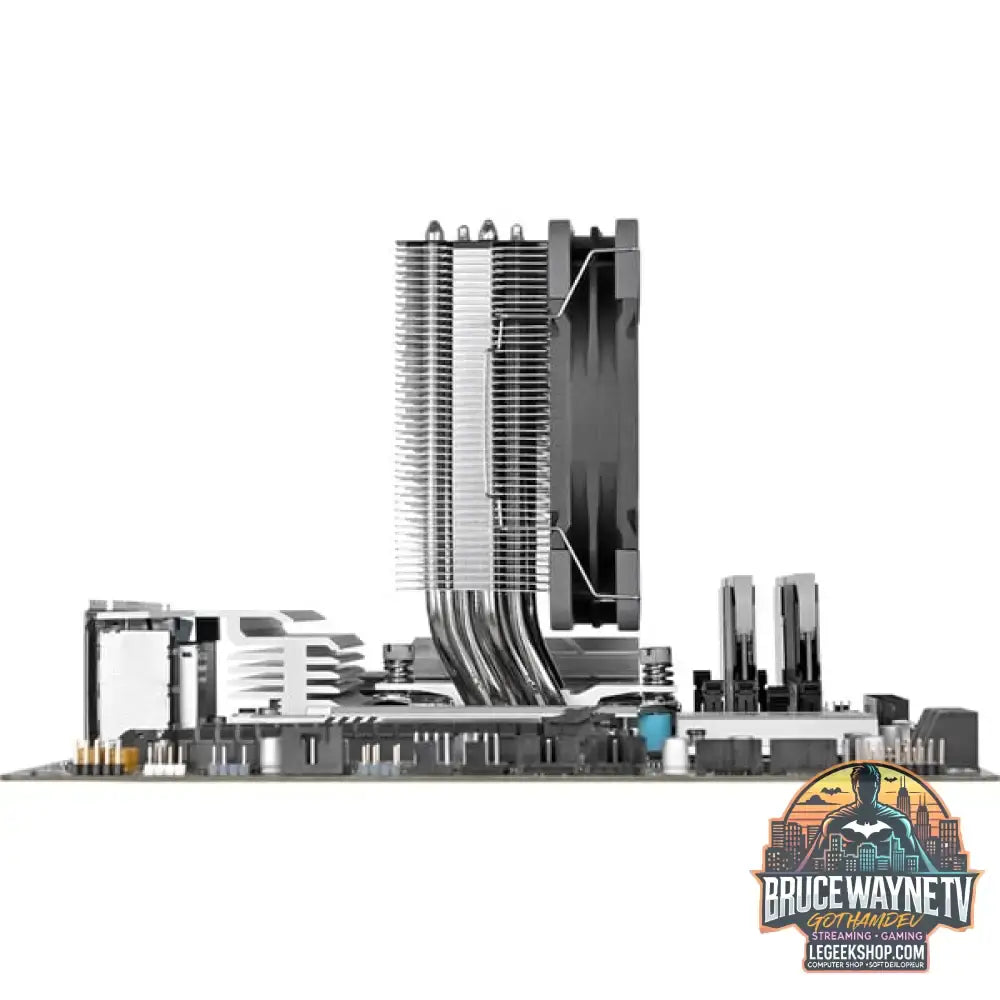 Thermaltake UX400, CPU-Kühler schwarz/silber, 120 mm - Thermaltake - vue 9