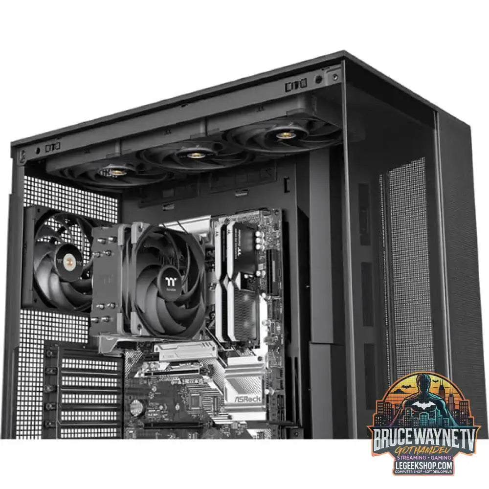 Thermaltake UX400, CPU-Kühler schwarz/silber, 120 mm - Thermaltake - vue 11