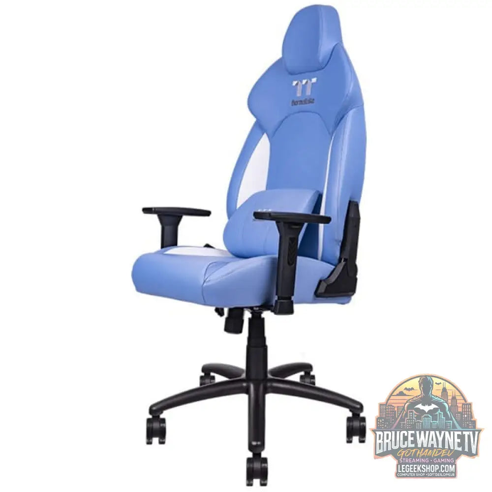 Thermaltake V Comfort Blue & White chaise gaming - Thermaltake - vue 2