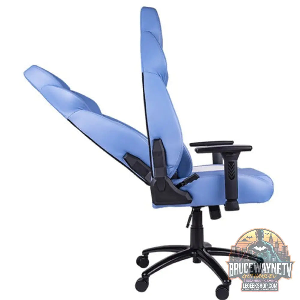 Thermaltake V Comfort Blue & White chaise gaming - Thermaltake - vue 3