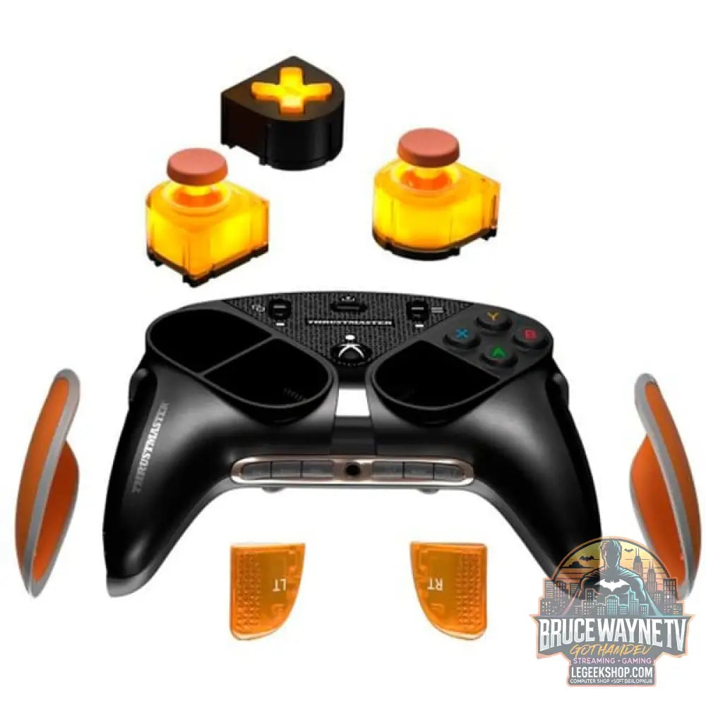 Thrustmaster eSwap X LED orange Crystal Pack, Set - vue 2