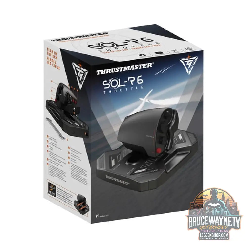 Thrustmaster Sol-R 6 Throttle, Schubregler - Thrustmaster - vue 10