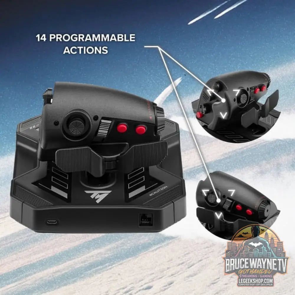 Thrustmaster Sol-R 6 Throttle, Schubregler - Thrustmaster - vue 8