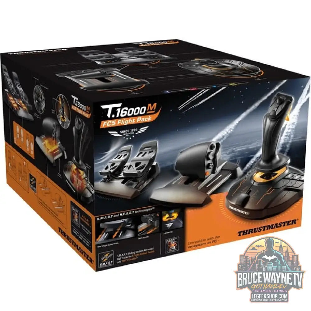 Thrustmaster T.16000M FCS Flight Pack, Hotas - Thrustmaster - vue 3