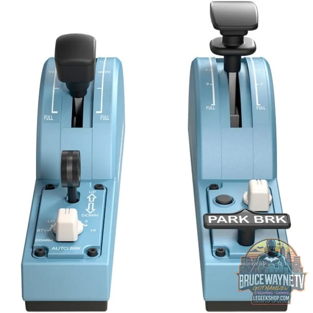 Thrustmaster TCA Quadrant Add-On Airbus Edition, Schubregler - Thrustmaster - vue 3