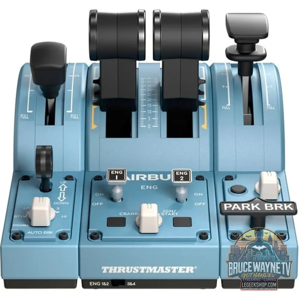 Thrustmaster TCA Quadrant Add-On Airbus Edition, Schubregler - Thrustmaster - vue 2