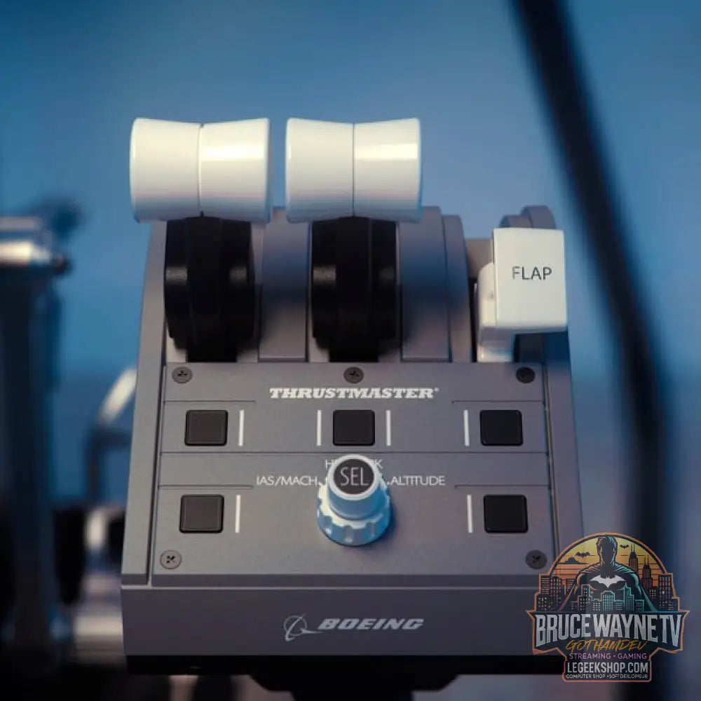 Thrustmaster TCA Quadrant Boeing Edition, Schubregler - Thrustmaster - vue 8