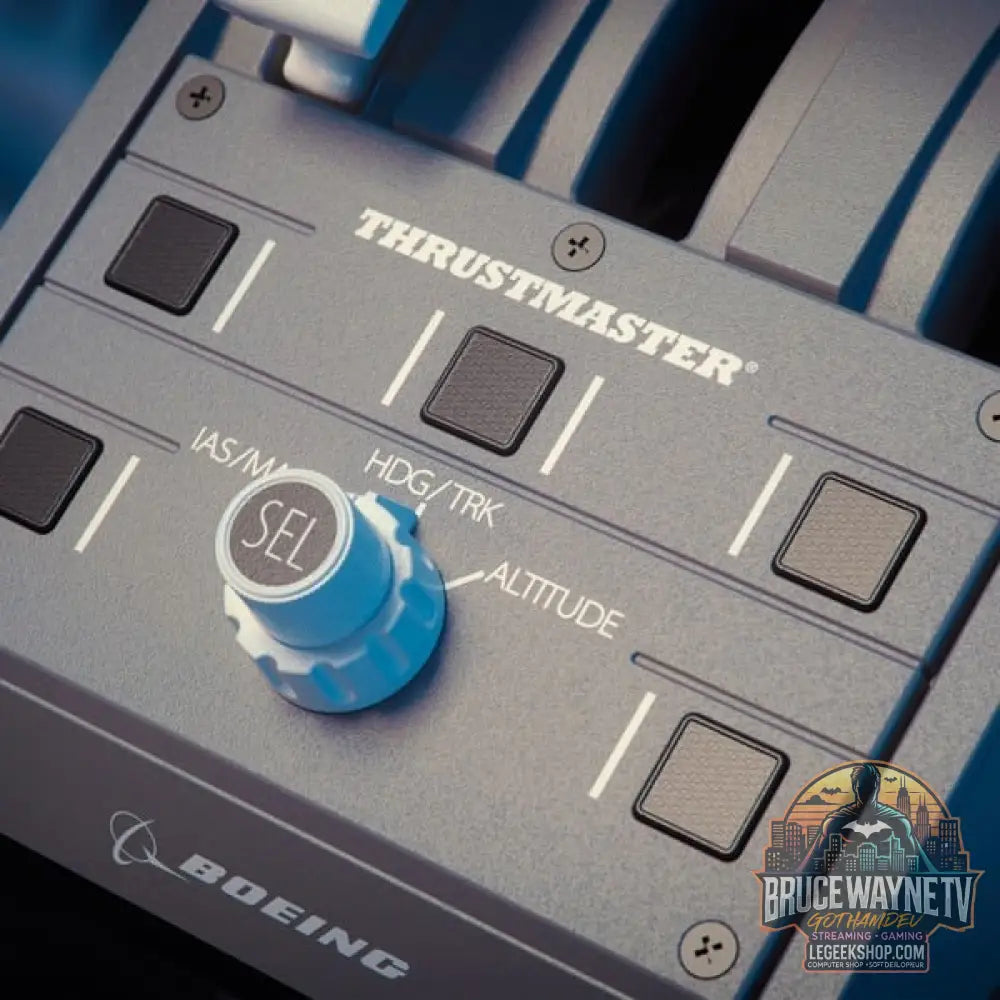 Thrustmaster TCA Quadrant Boeing Edition, Schubregler - Thrustmaster - vue 9