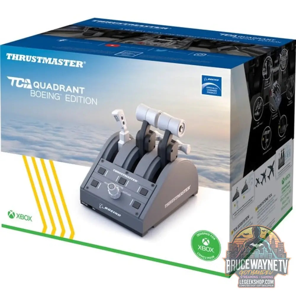 Thrustmaster TCA Quadrant Boeing Edition, Schubregler - Thrustmaster - vue 5