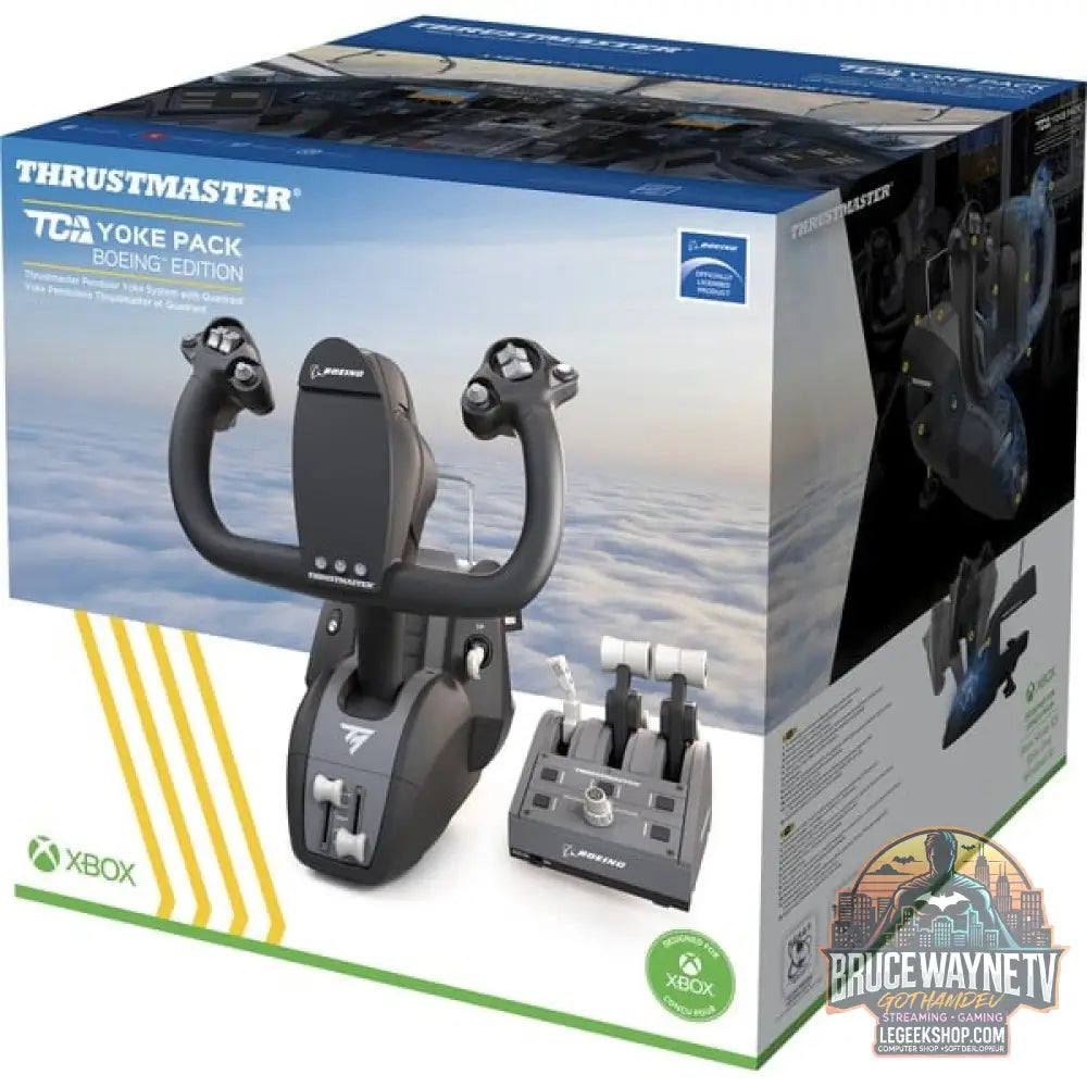 Thrustmaster TCA Yoke Pack Boeing Edition, Set - Thrustmaster - vue 6