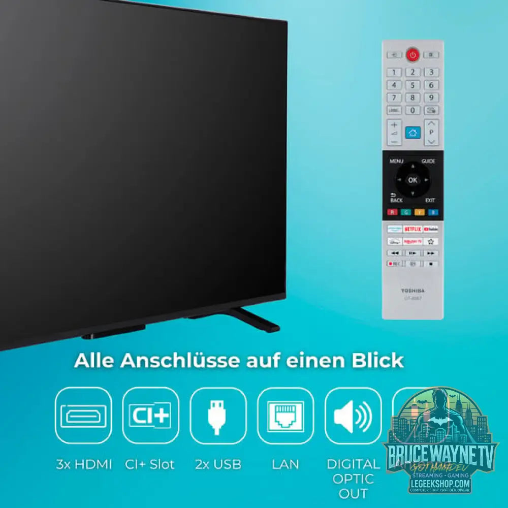 Toshiba 55UV2363DA, LED-Fernseher - Toshiba - vue 5