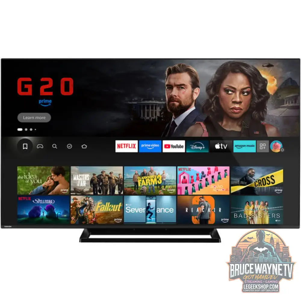 Toshiba 65UF3F63DAR, LED-Fernseher - Toshiba - vue 2
