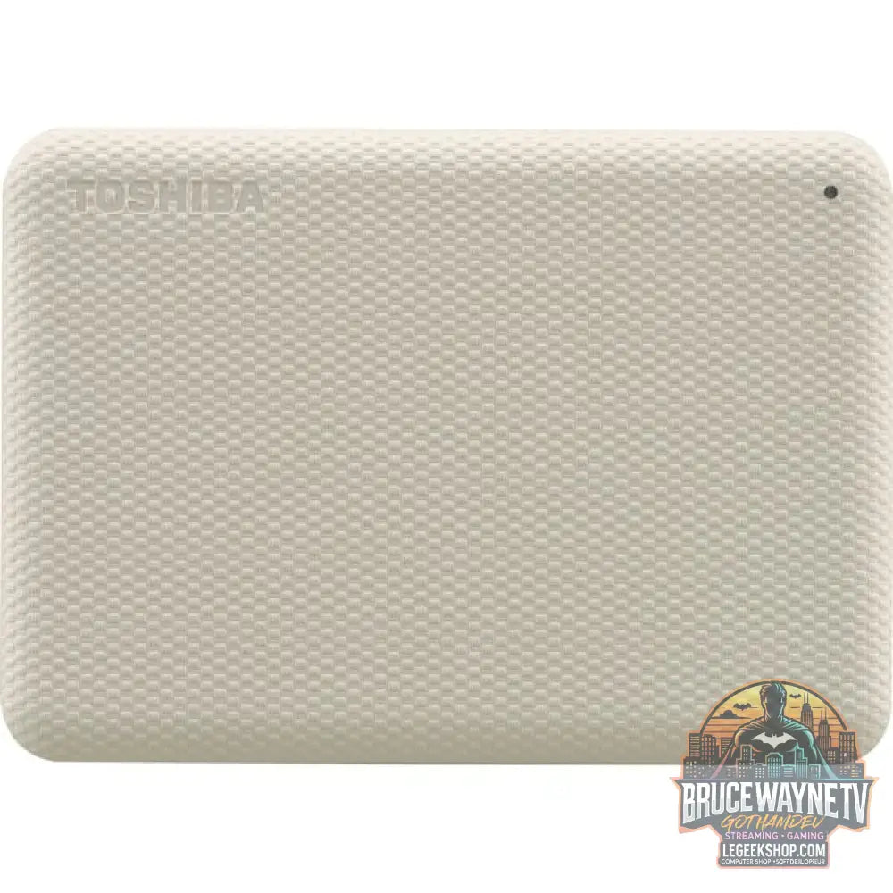 Toshiba Canvio Advance 1 TB, Externe Festplatte beige, Micro-USB-B 3.2 Gen 1 (5 Gbit/s) - Toshiba - vue 2