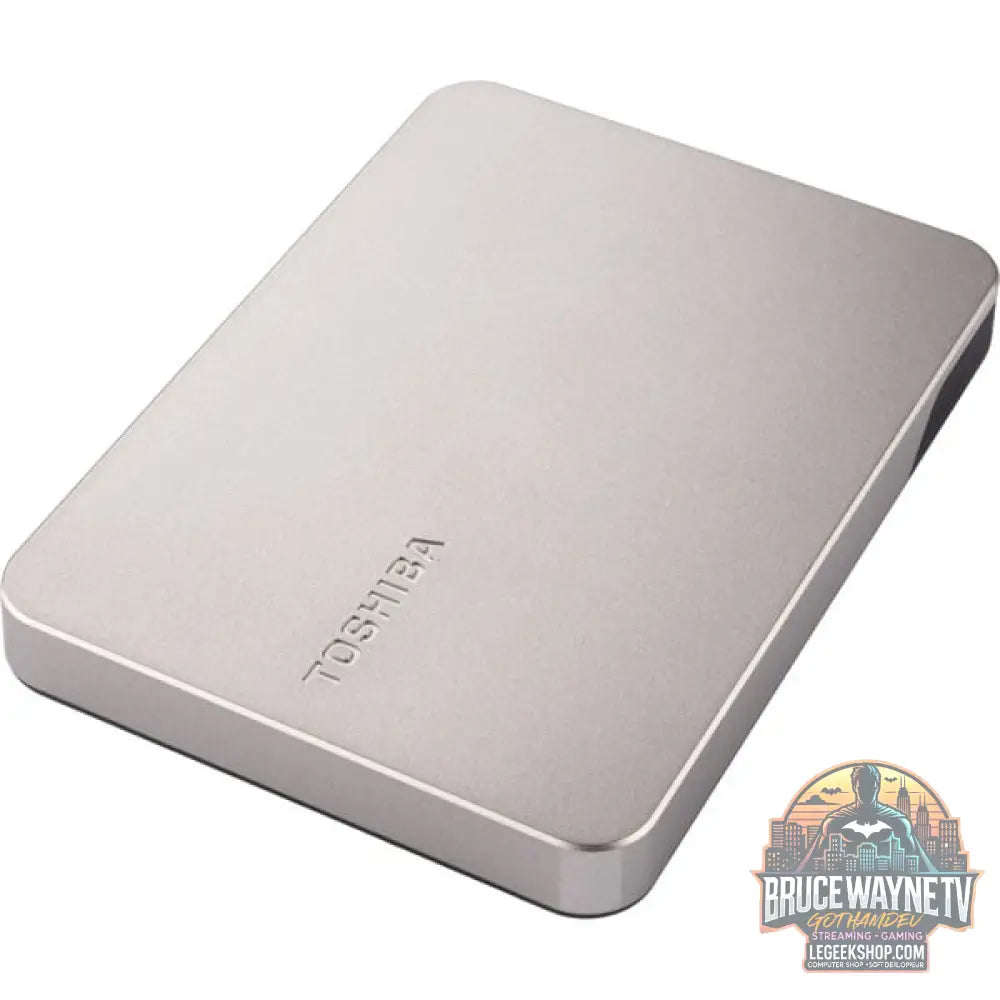 Toshiba Canvio Flex 1TB, Externe Festplatte hellargent, USB-C / USB-A - Toshiba - vue 4