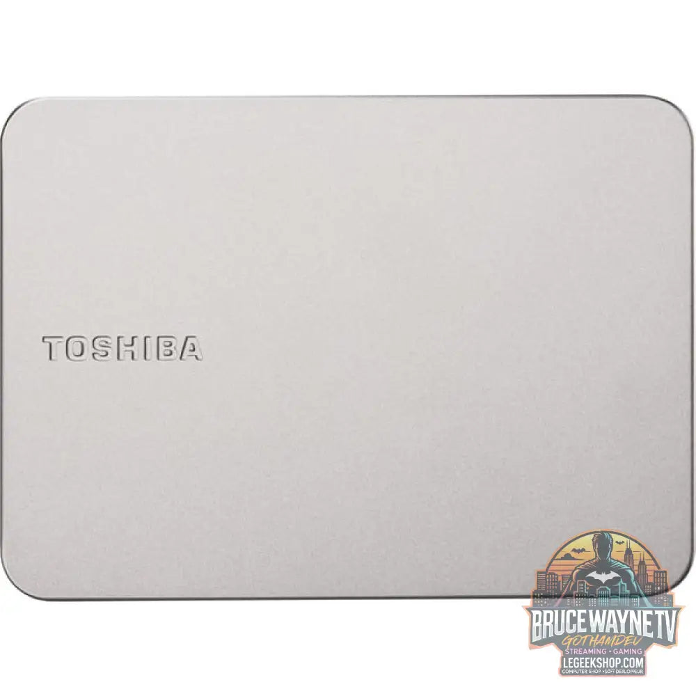Toshiba Canvio Flex 1TB, Externe Festplatte hellargent, USB-C / USB-A - Toshiba - vue 2