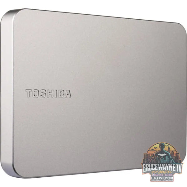 Toshiba Canvio Flex 2TB, Externe Festplatte hellargent, USB-C / USB-A - Toshiba