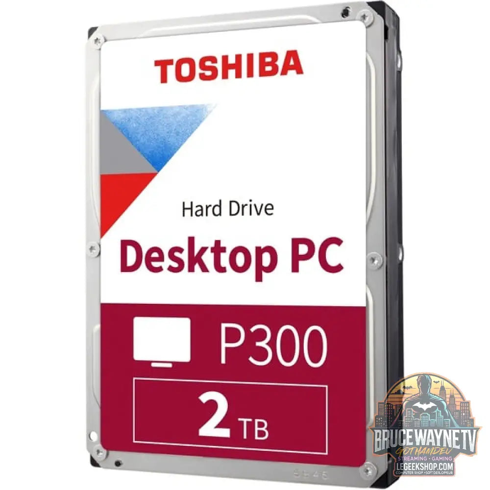 Toshiba P300 2 TB, Festplatte SATA 6 Gb/s, 3,5", Bulk - Toshiba - vue 2