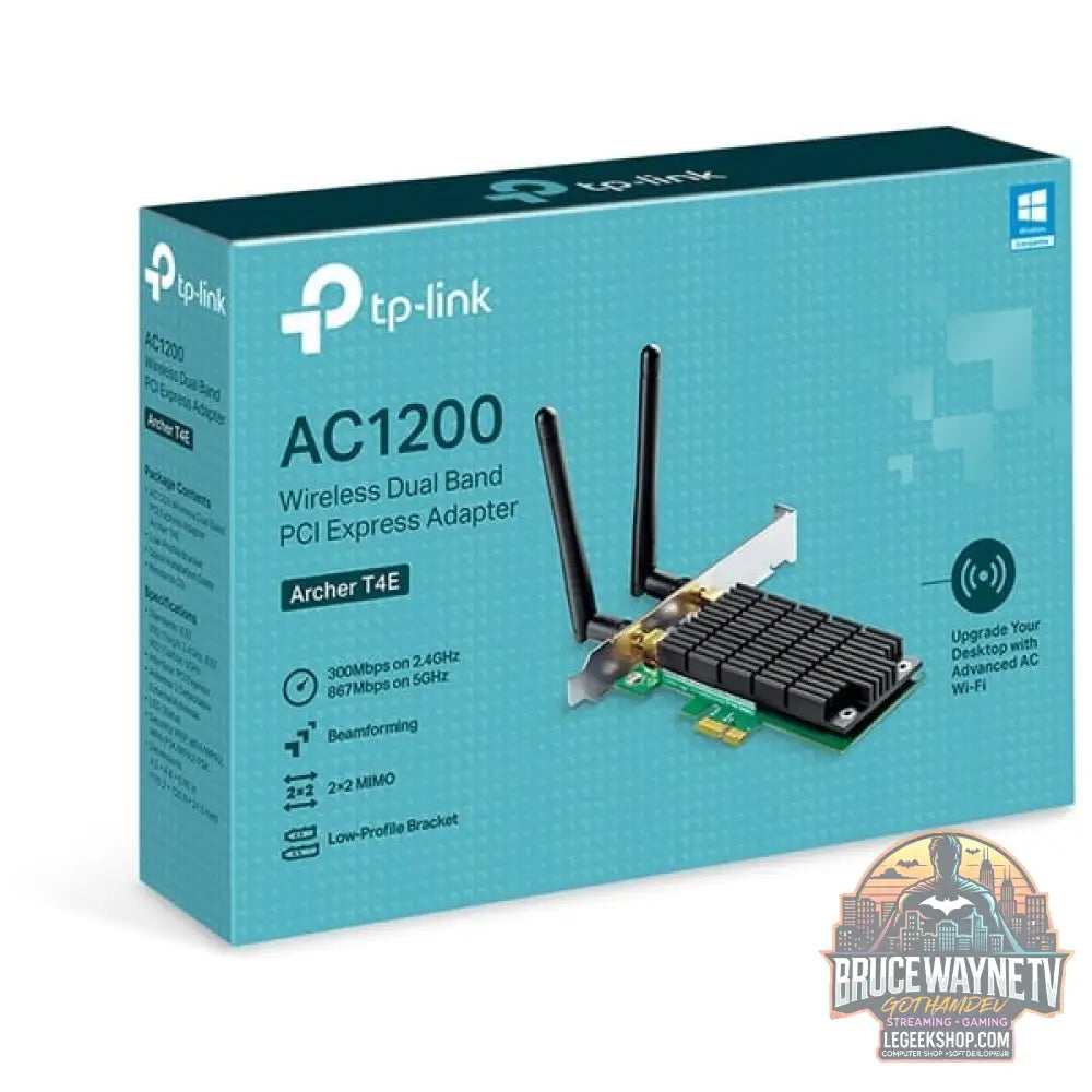 TP-Link Archer T4E, adaptateur Wi-Fi - TP-Link - vue 4