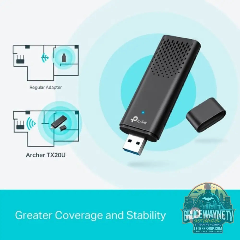 TP-Link Archer TX20U, adaptateur Wi-Fi - TP-Link - vue 5