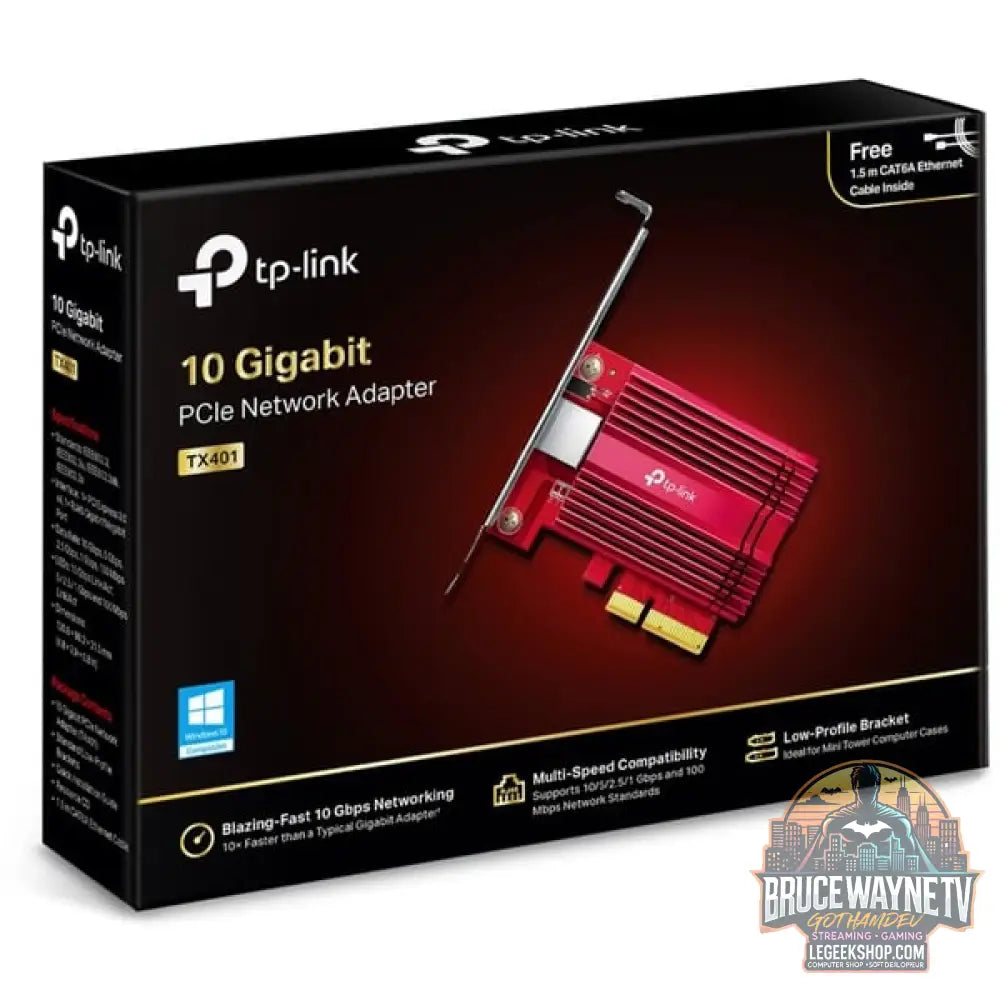 TP-Link TX401 10 Gigabit PCI Express, adaptateur réseau - TP-Link - vue 5