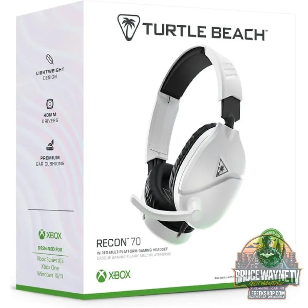 Turtle Beach Recon 70, casque gaming - vue 10
