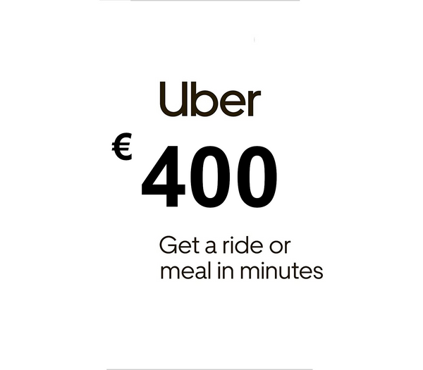 Uber EUR 400 Gift Card ES