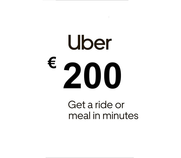 Uber EUR 200 Gift Card FR
