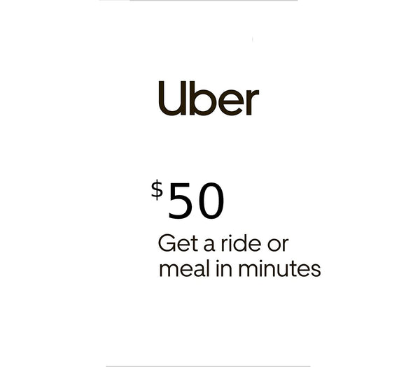 Uber USD 50 Gift Card