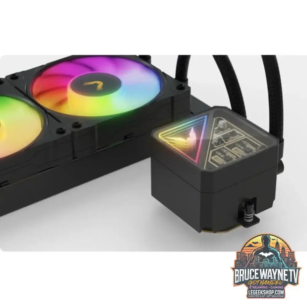 Valkyrie V240 Lite ARGB, Wasserkühlung schwarz - Valkyrie - vue 6