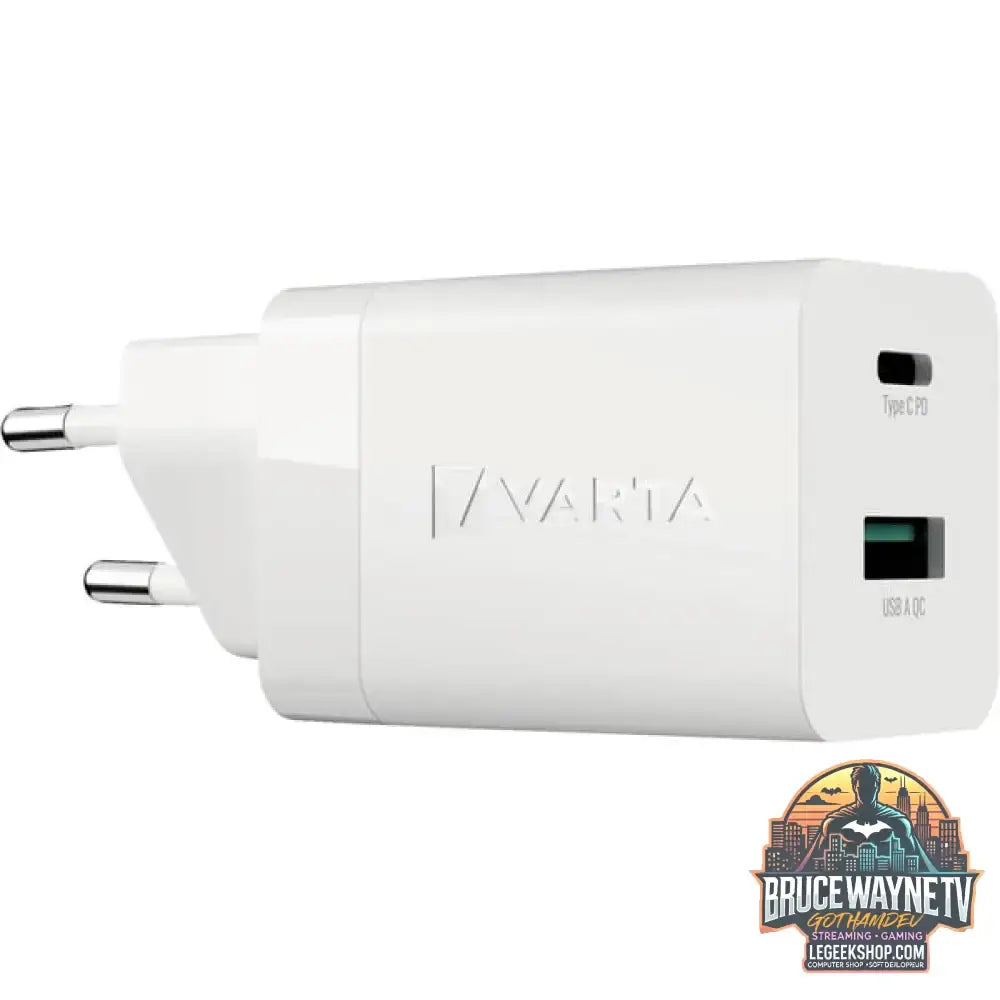 VARTA Ladegerät Speed Charger weiß, PD und QuickCharge - VARTA - vue 2
